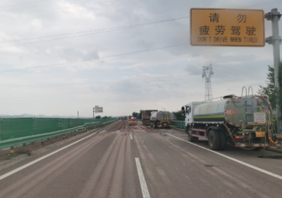强化路面巡查,确保高速公路施工安全